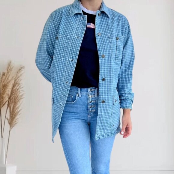 Vintage Lauren Jeans Co. Authentic Dry Goods Suppliers Jean Jacket Size Small - Picture 11 of 12